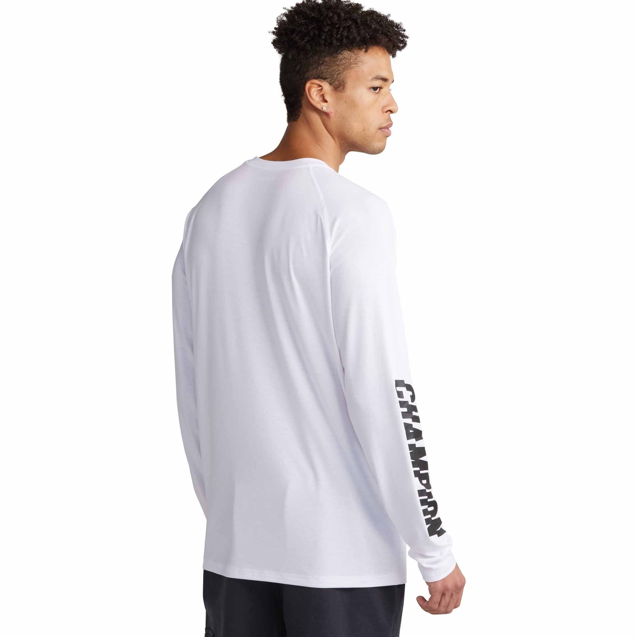 Champion long sleeve clearance white