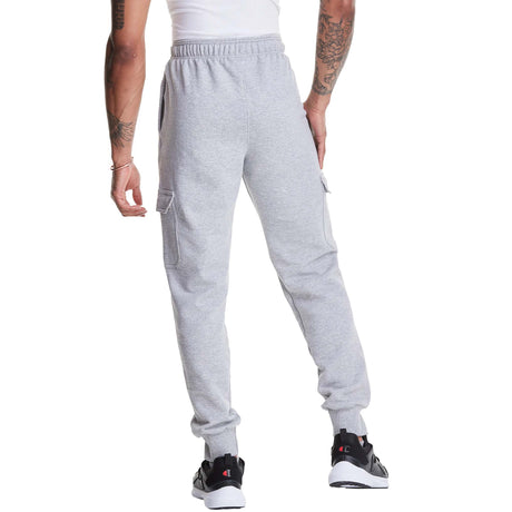 Champion Powerblend Cargo Jogger pantalon gris oxford homme dos