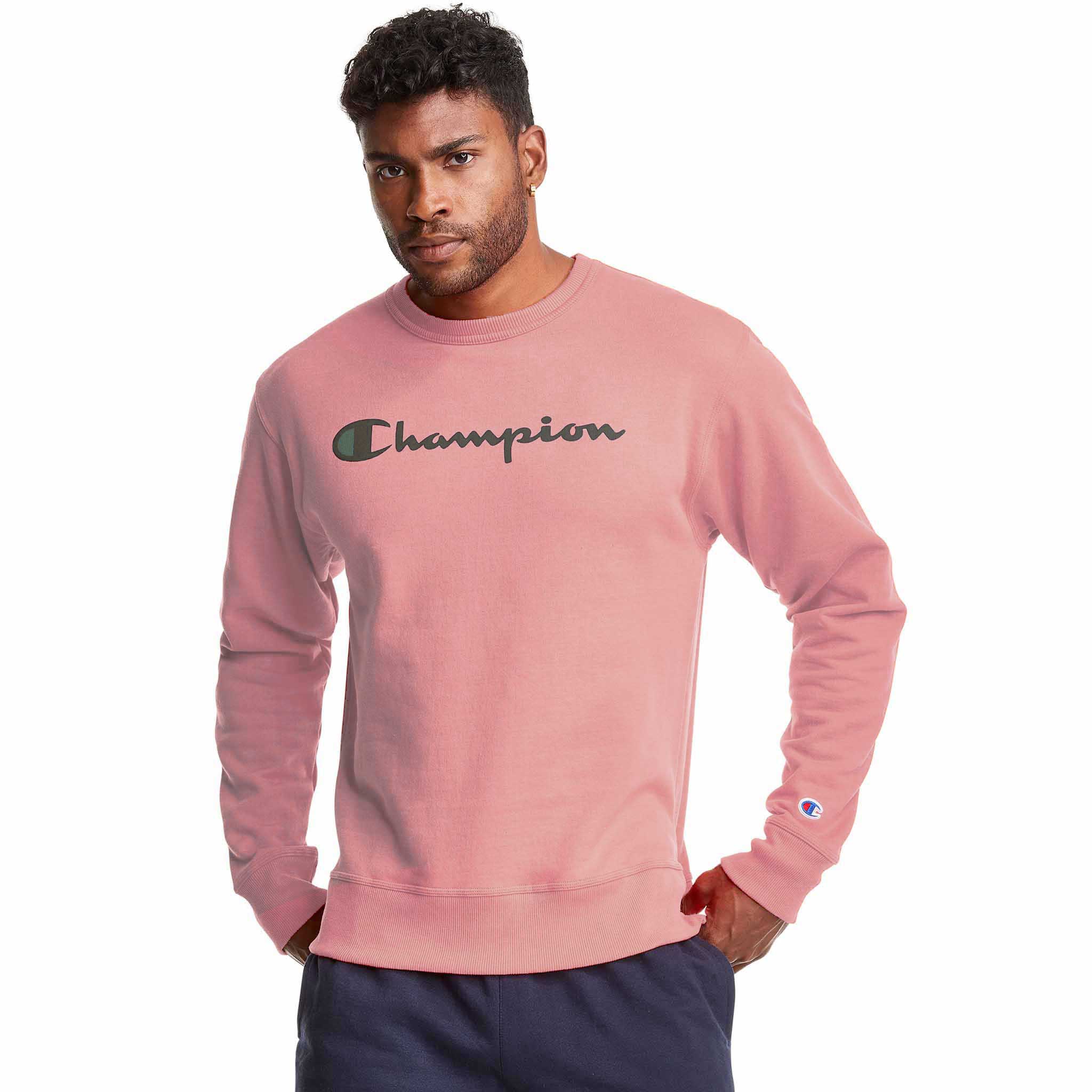 Script logo sweatshirt by on sale champion