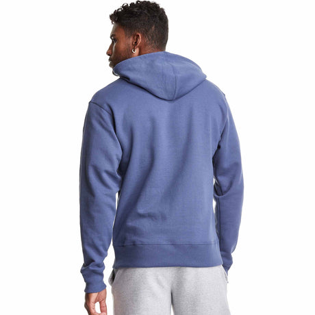 Champion Powerblend Fleece hoodie - Classic Sky Blue - dos