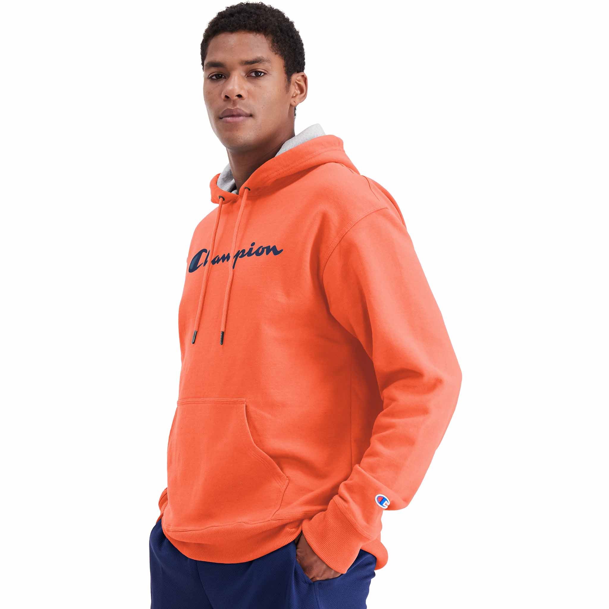 Bright orange 2025 champion hoodie