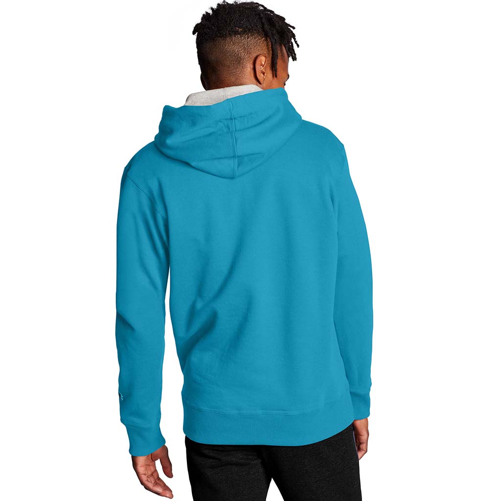 Champion sweater outlet baby blue neon