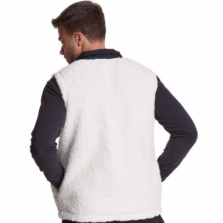 Champion veste Reversible Cozy High Pile Vest pour homme - Natural / Black