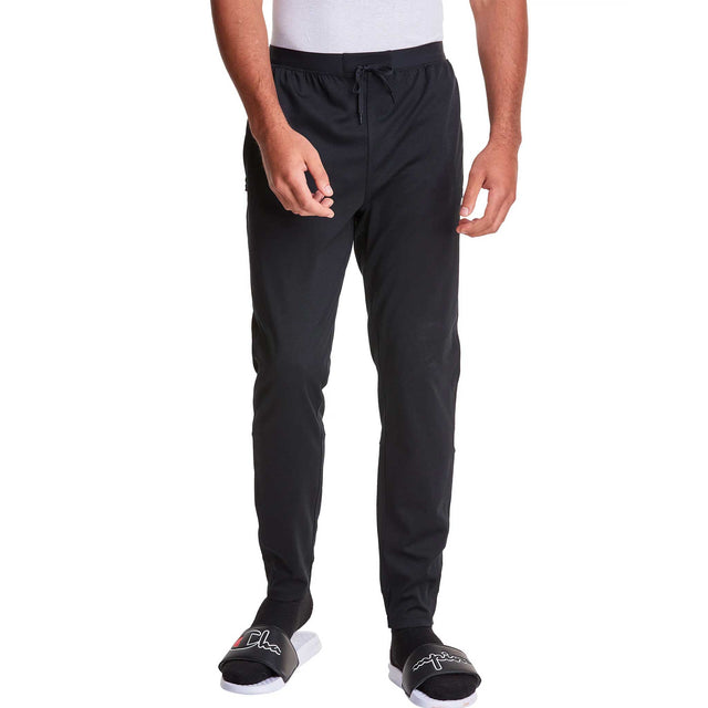 Champion Signature Sport Ponte pantalons jogger noir homme face