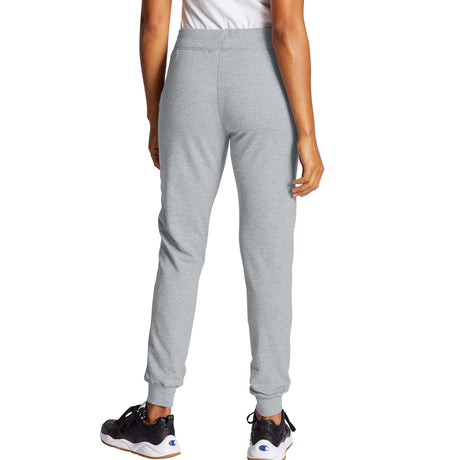 Champion French Terry Jogger pantalon gris oxford en molleton pour femme dos