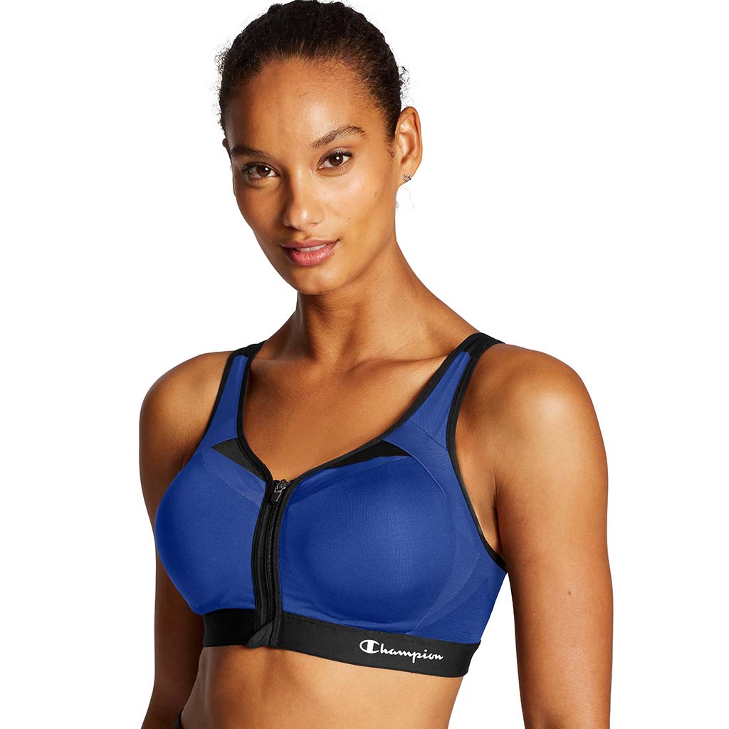 Buy Champion Women's Plus-Size Motion Control Underwire Sports Bra Bra,  surf The Web, 38DDD at