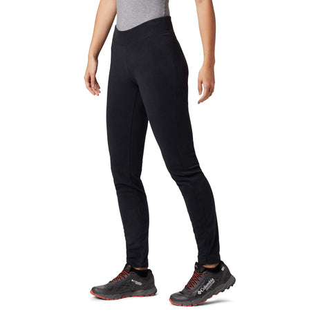 Columbia Glacial legging laine polaire sport noir pour femme lateral