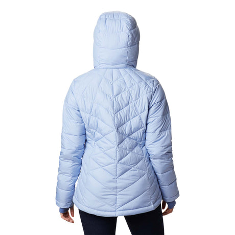 Columbia Heavenly Hooded Jacket manteau d'hiver avec capuchon empress pour femme dos