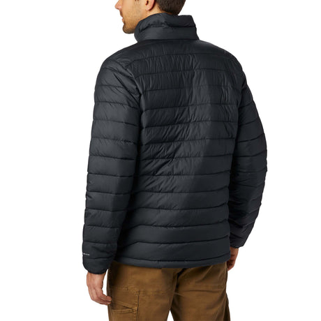 Columbia Powder Lite manteau doudoune sport noir pour homme dos