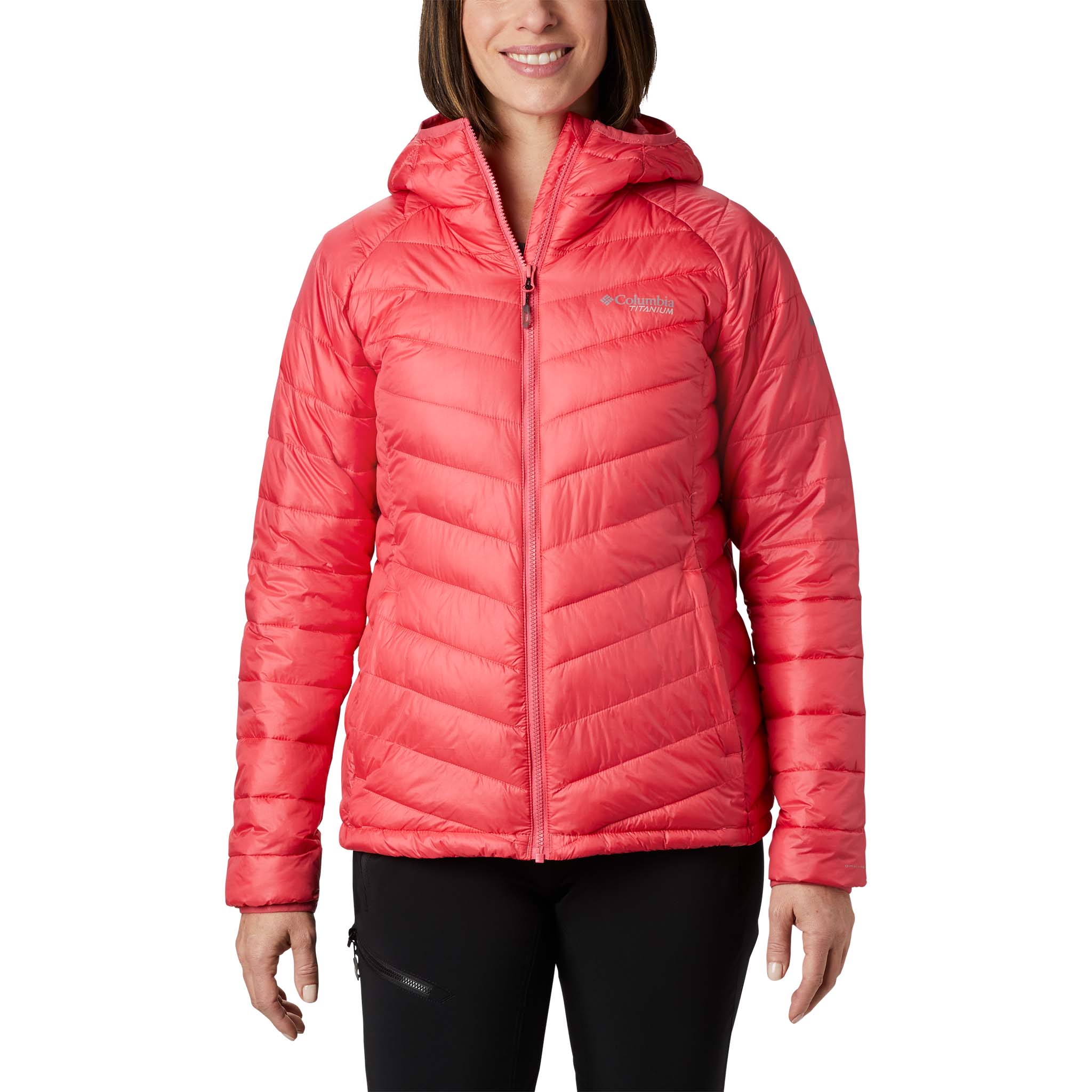  Columbia Sportswear Women's Premier Packer Hybrid Jacket, Red  Hibiscus, X-Small : Clothing, Shoes & Jewelry