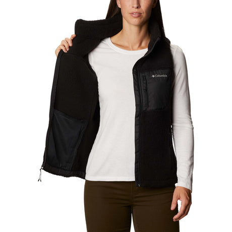 Columbia West Bend Full-Zip veste laine polaire noir interieur