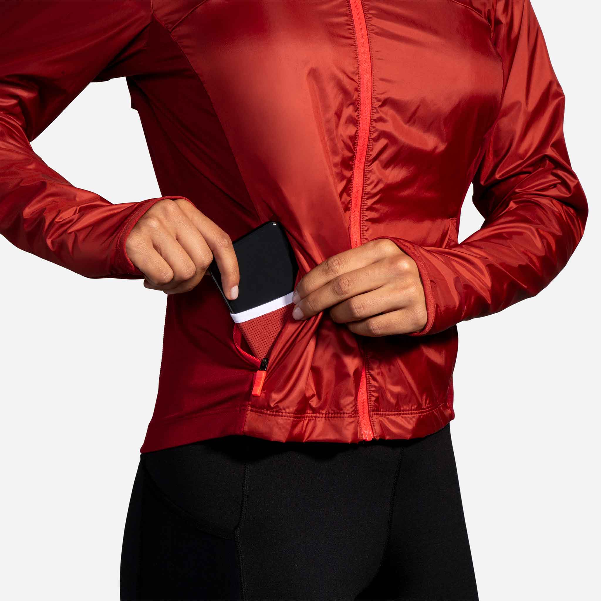 Women's hybrid running jacket hot sale