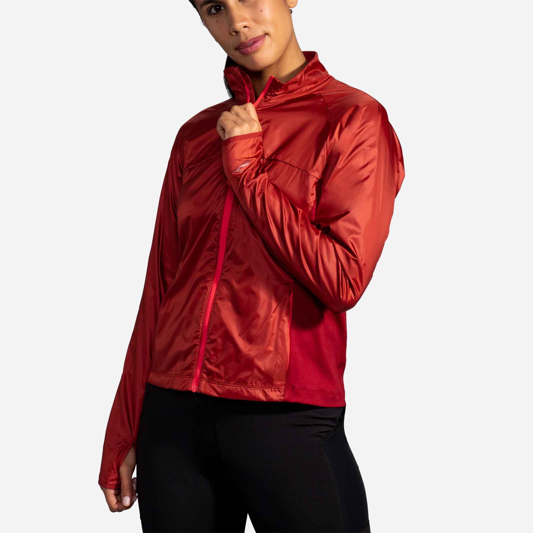 Women's hybrid best sale running jacket