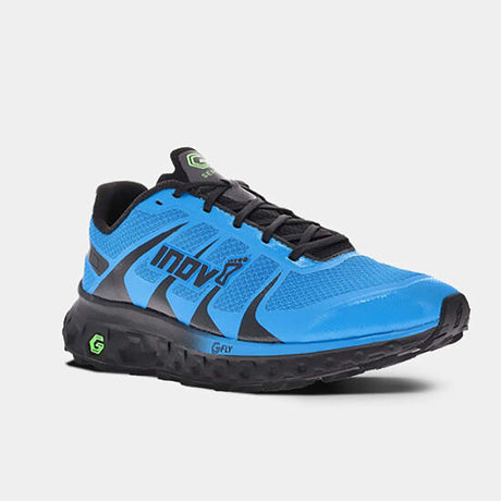 Inov-8 TrailFly Ultra G 300 MAX running trail bleu noir homme pointe