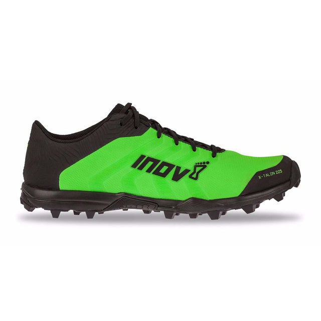 Chaussure de course a pied trail INOV-8 X-Talon 225 vert noir