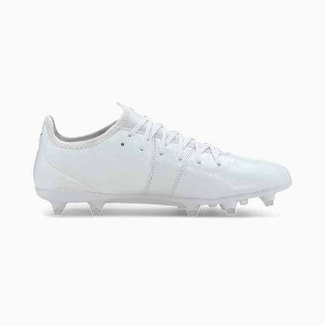 Puma King Pro FG Blanc cote interieur