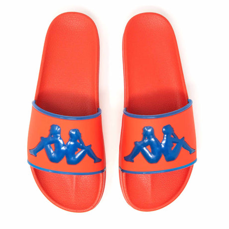 Sandales Kappa Authentic Aqua 1 unisexe de type slides red azure paire