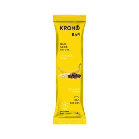 Krono Nutrition Barres Protéinée Chocolat et Banane