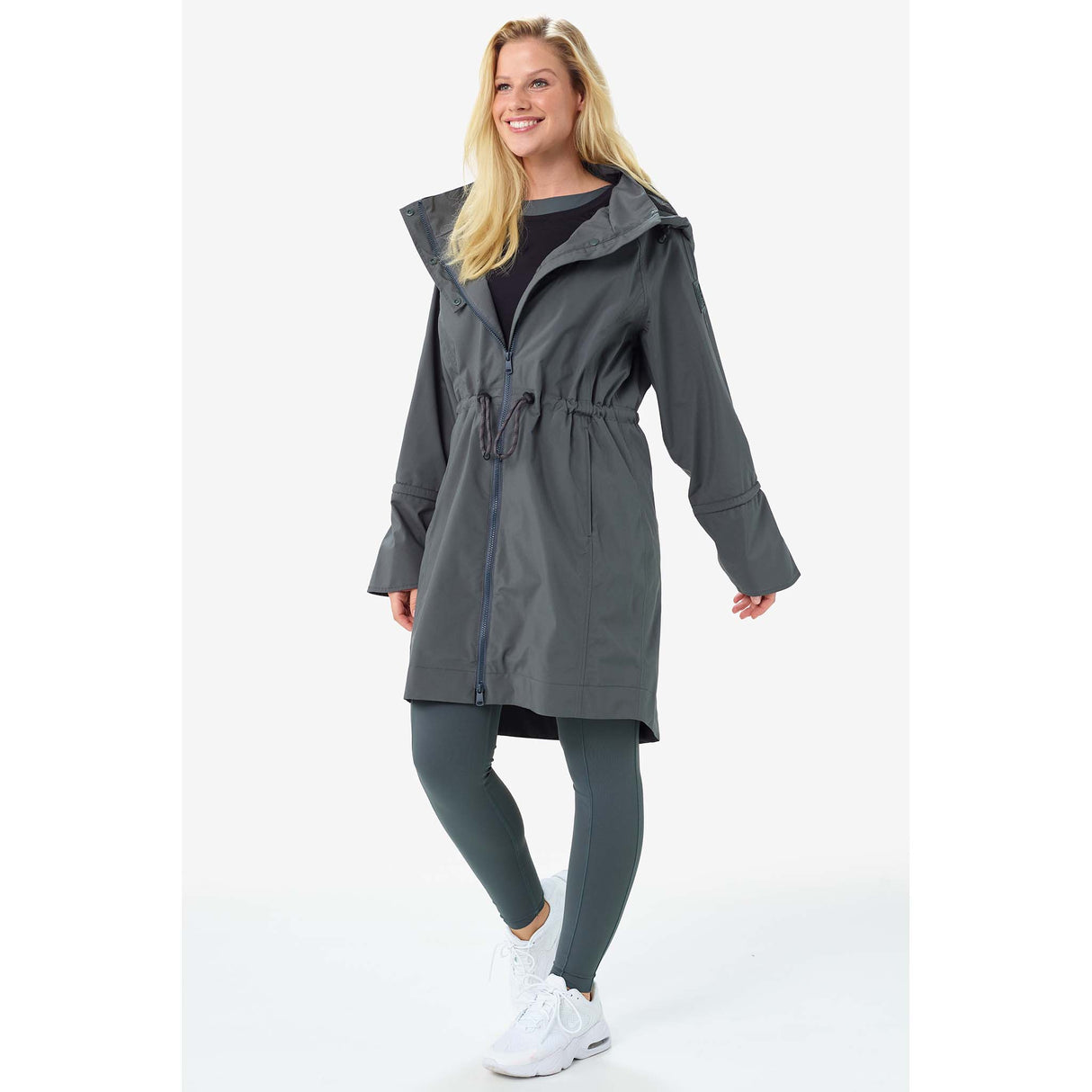 Lole manteau de pluie Piper eucalyptus pour femme face 2