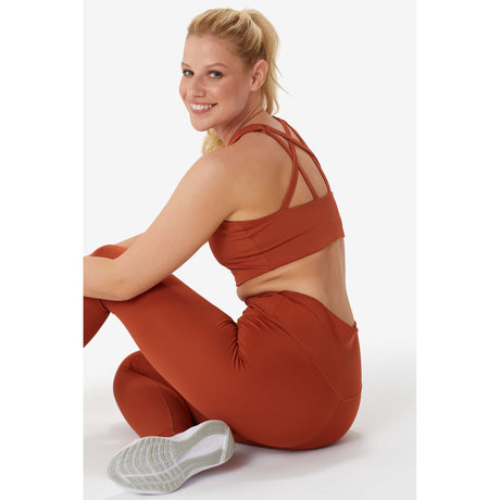 Lole Burst Up Bra soutien-gorge top de sport terracotta -assise