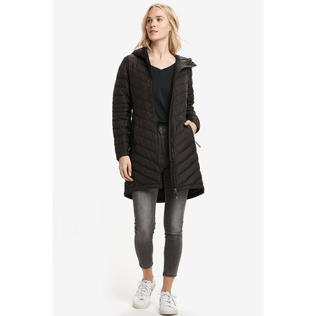 Lole manteau Claudia pour femme noir lv2