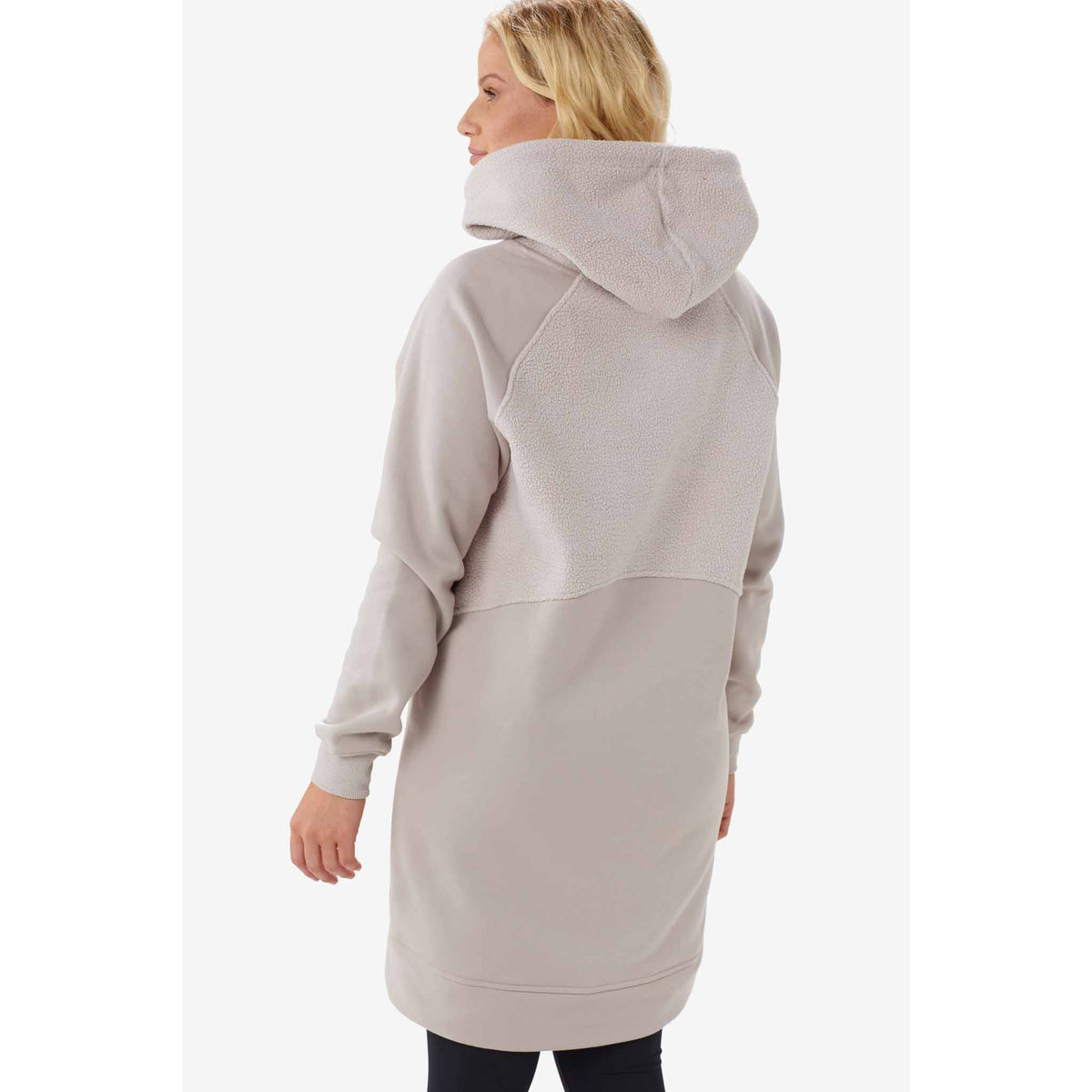 Robe sweat long robe tunique hoodie femme Duhala FZ3915