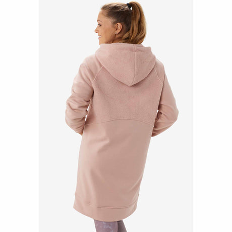 Lolë Robe à capuche Constance Hoodie Dress pour femme - Shadow Heather - Dos