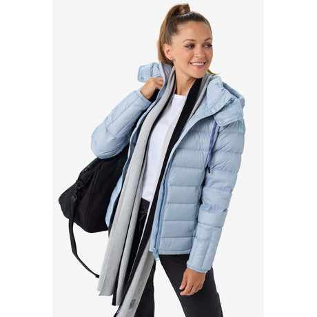 Lole manteau léger en duvet Emeline pour femme fog blue live 2