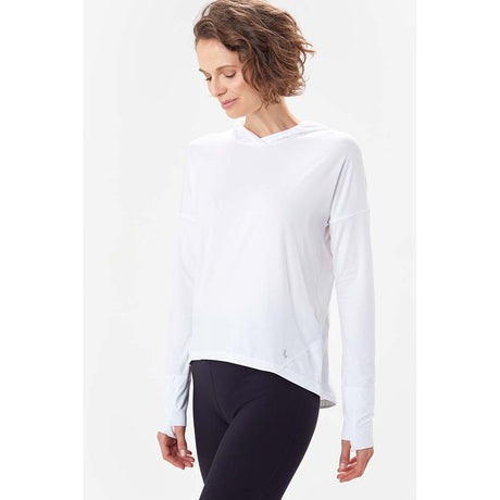 Lole chandail à capuchon Fancy blanc pour femme