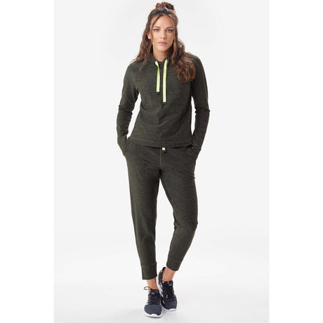 Lole Half Moon Jogger pantalon vert chiné femme live