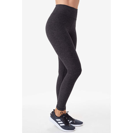 Leggings Lole Hlaf Moon noir chiné lateral 2