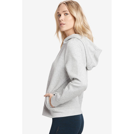 Lole cardigan à capuchon Constance Zipp pour femme gris chiné lv