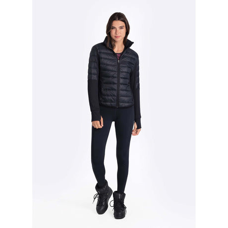 Lolë Just Full Zip cardigan sport noir pour femme live