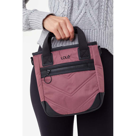 Lole sac fourre-tout Micro Lily wild ginger. a la main.