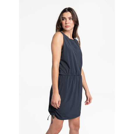 Lolë Robe sans manches Momentum lateral - bleu espace