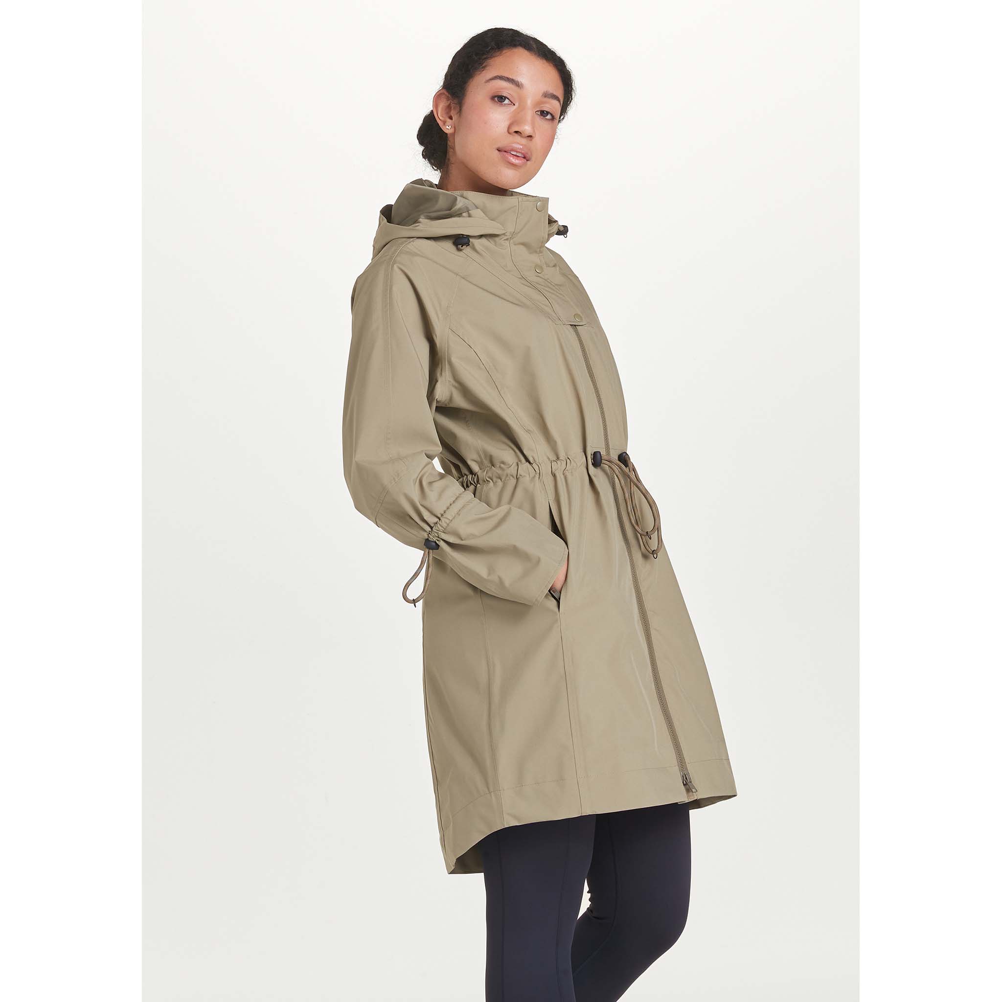 Khaki raincoat clearance womens