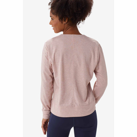 Lolë sweatshirt Dionne chandail pour femme - Shadow Heather - Dos