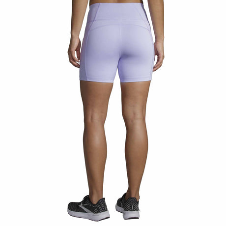 Brooks Method 5-Inch Short Tight cuissard de course à pied pour femme - Violet Dash