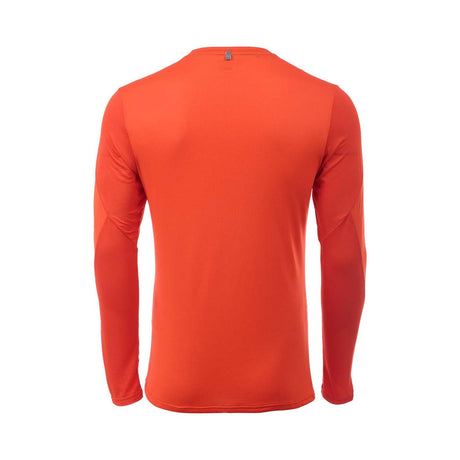 Mizuno Alpha long sleeve running shirt men cherry tomato rv