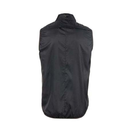 Mizuno veste à glissière sans manches noir Breath Thermo pour homme dos