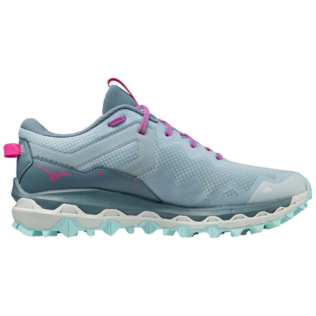 Mizuno Wave Mujin 9 chaussure de course à pied en sentier femme lateral