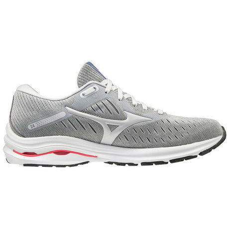 Mizuno Wave Rider 24 femme lunar rock nimbus cloud lateral