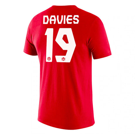 Nike Canada Soccer Alphonso Davies Legend SS t-shirt de soccer homme