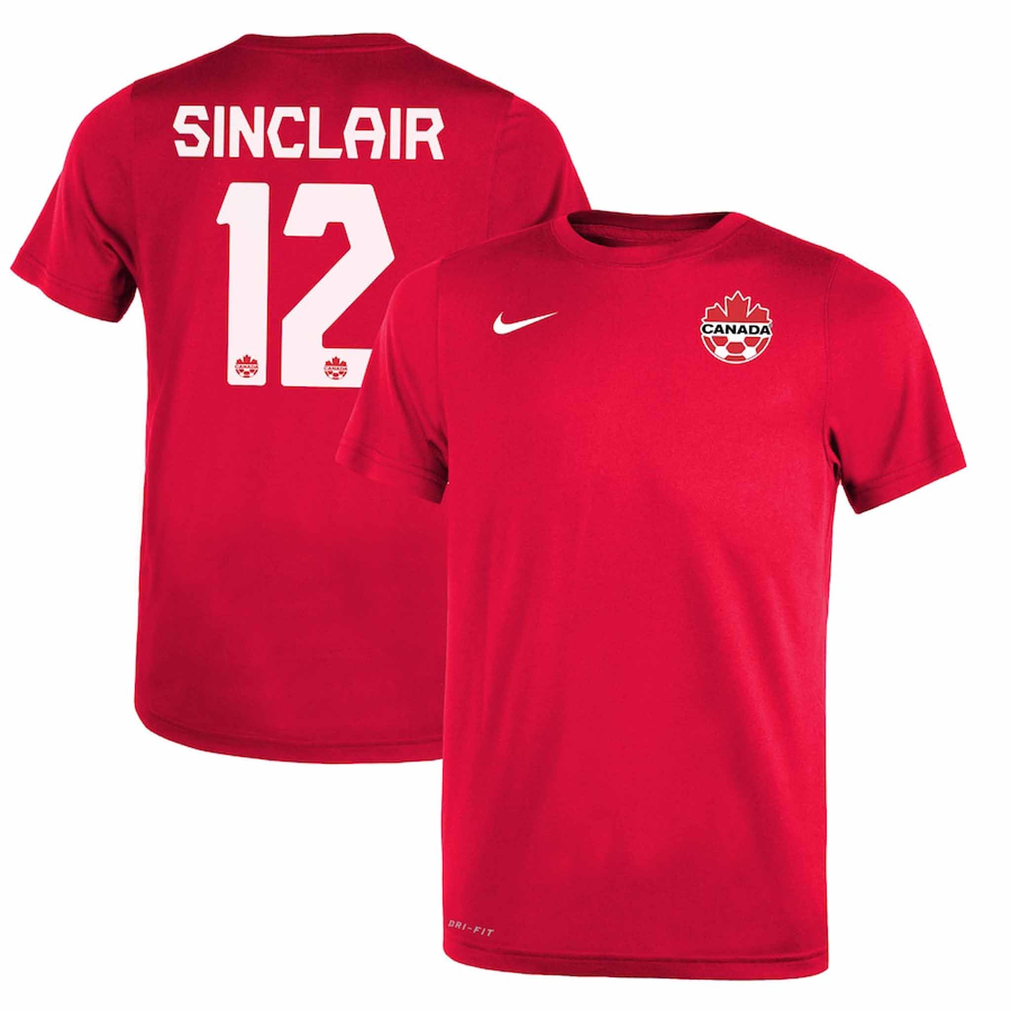 Canada soccer kit outlet nike