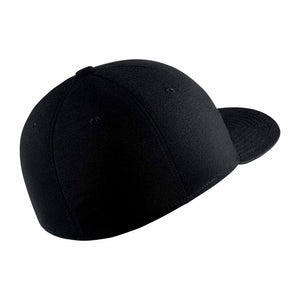 Nike swoosh clearance cap black