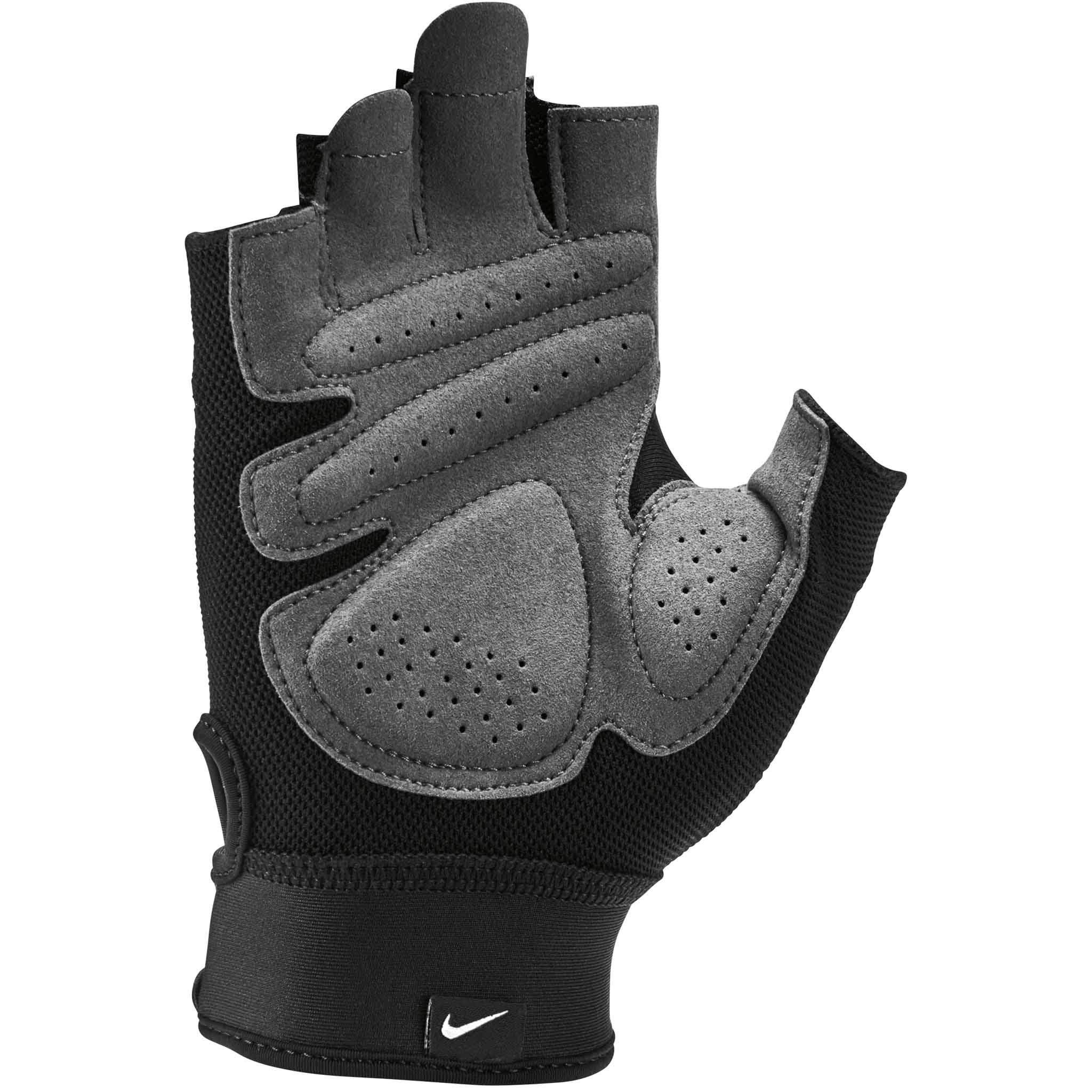 Nike Gants Running Homme - Base Layer - lt smoke grey/black/black 019