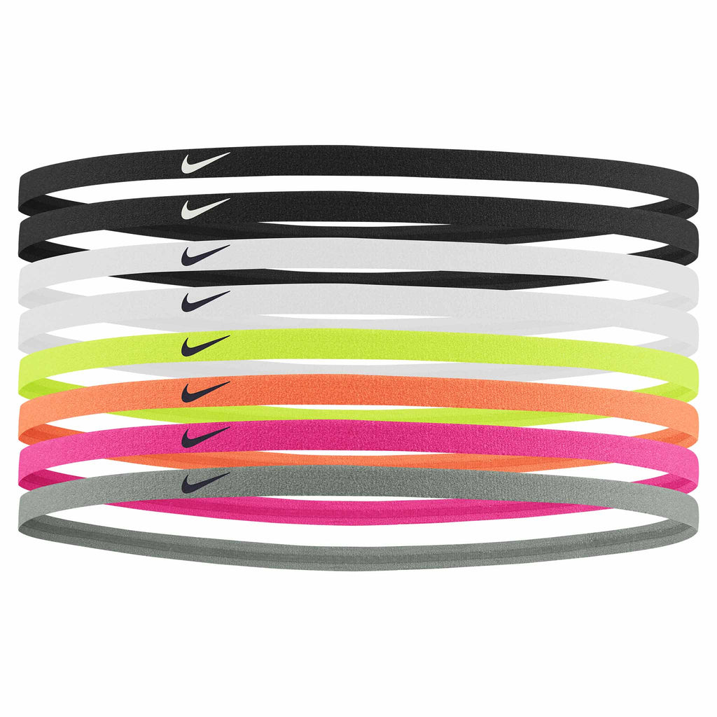 Nike Élastique Hairband Bandeaux pour les Cheveux Bande de Sport 3er Paquet