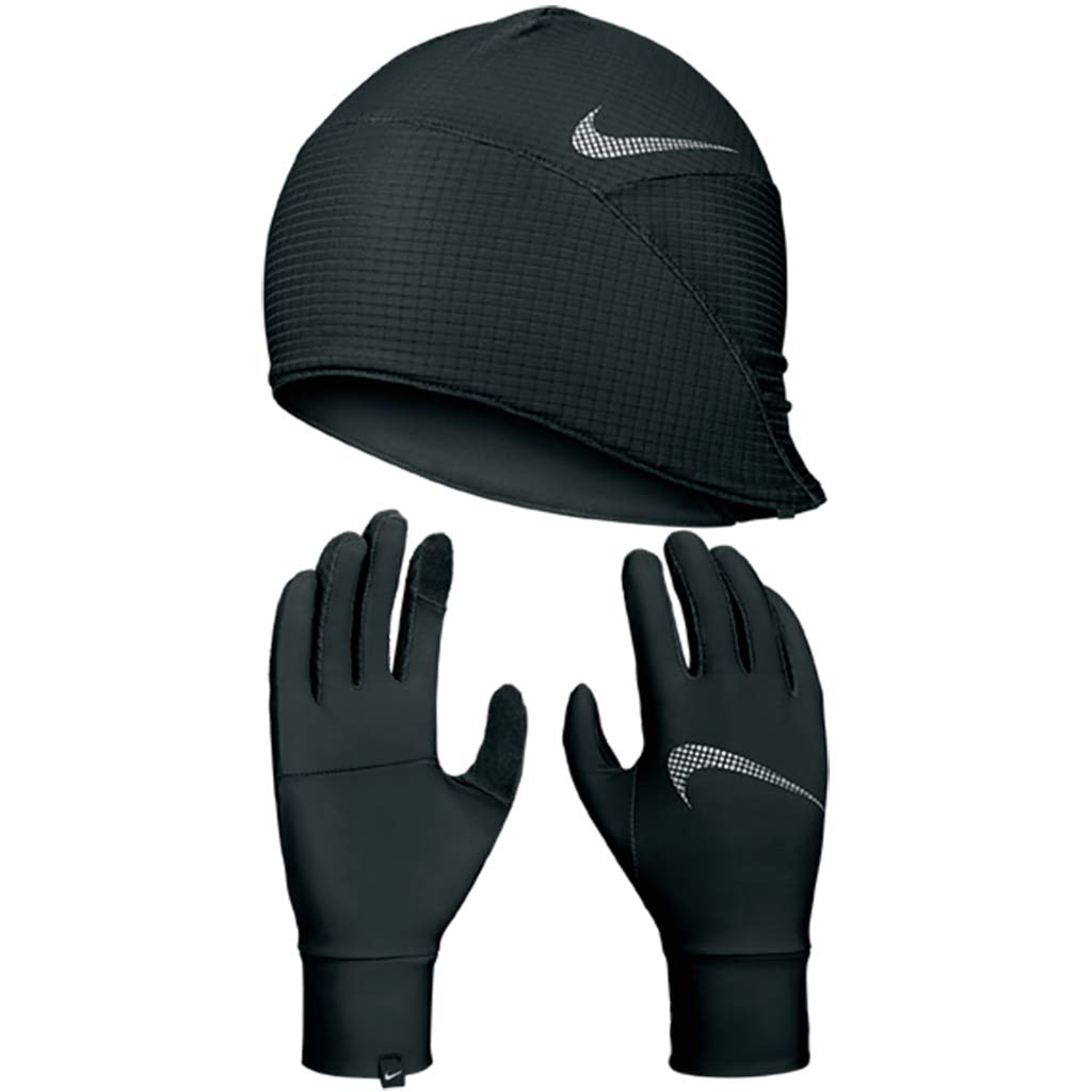 Nike Thermal Training Gloves Gants Unisex Size Medium Black for