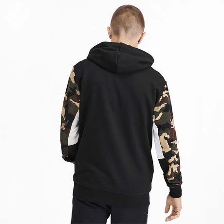 Puma Classics Men's Graphic AOP Hoodie black camo lv3