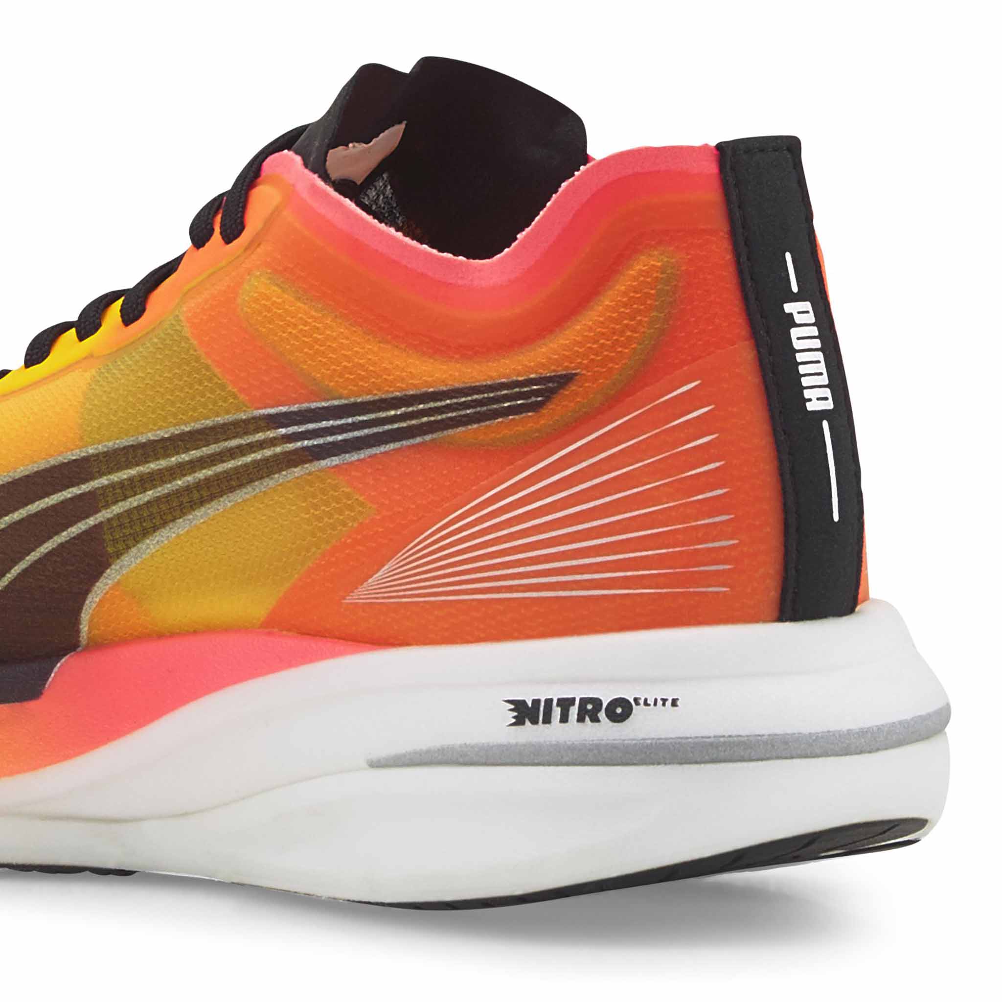 Puma Deviate Nitro Elite Fireglow Men's Running Shoes - Soccer